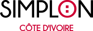 Logo de Simplon Côte d'Ivoire en rouge noir